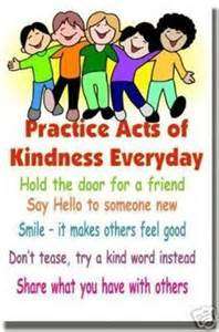 Practice Acts of Kindness 