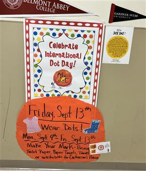 Dot Day collect sign