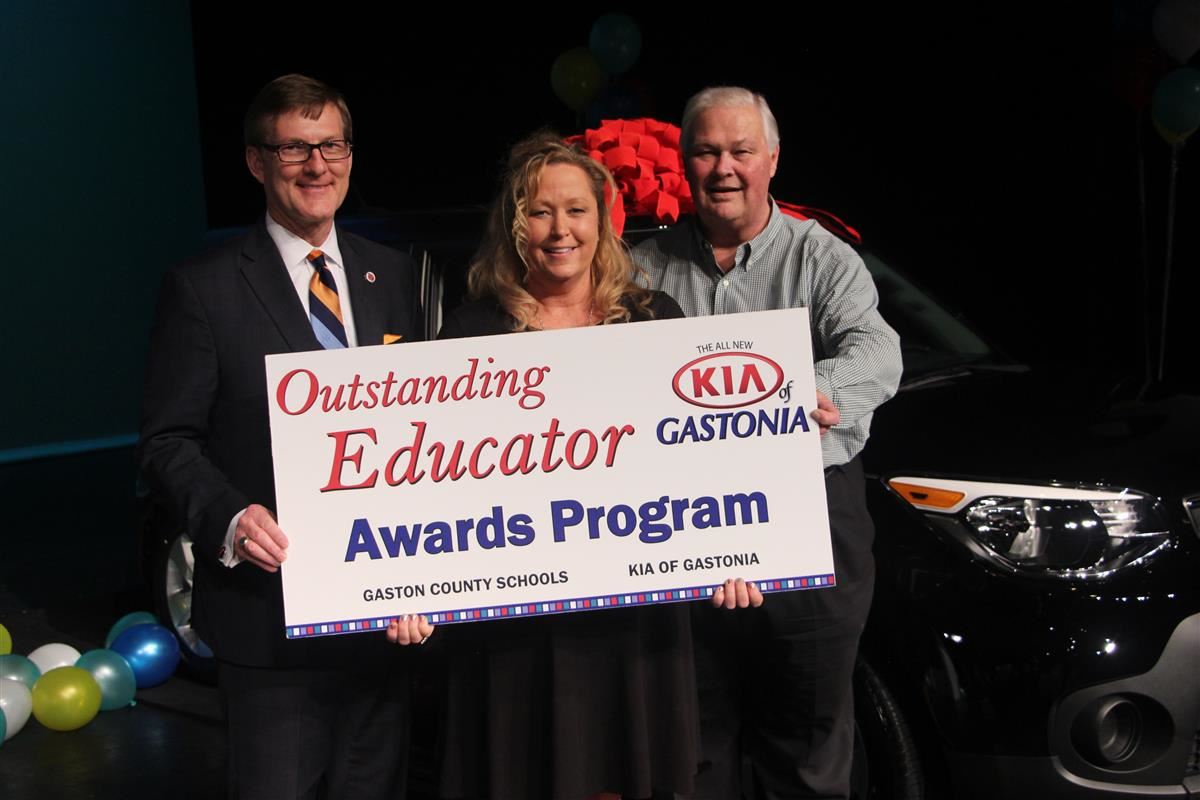 Kathleen Macdonald was our 2018-2019 Kia of Gastonia Outstanding Educator 