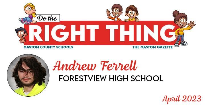 Andrew Ferrell, Forestview High School