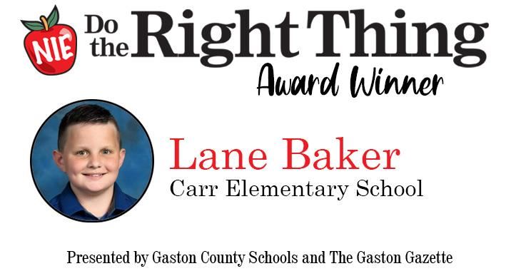 Lane Baker, Carr Elementary School 