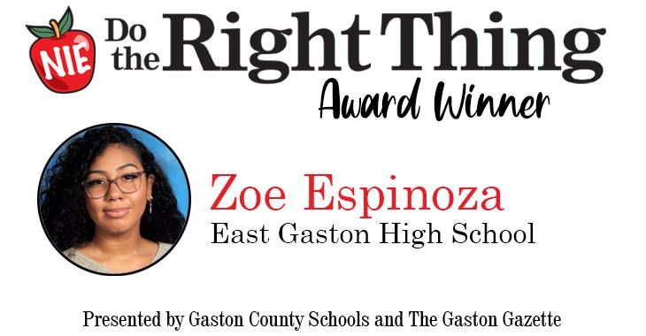 Do The Right Thing Award Winner 