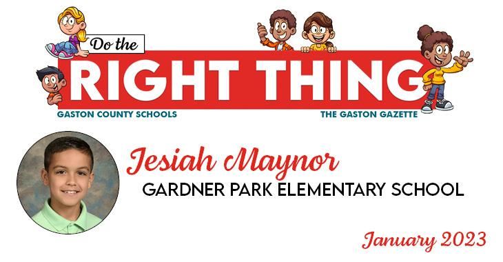 Jesiah Maynor, Gardner Park Elementary