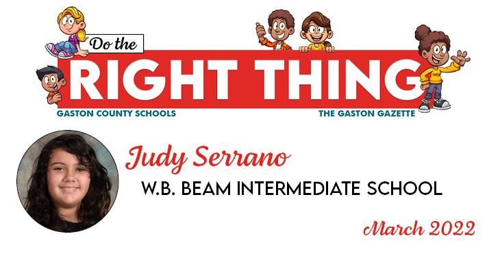 Judy Serrano, W.B. Beam Intermediate