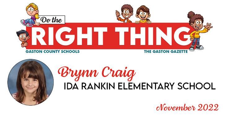 Brynn Craig, Rankin Elementary