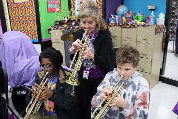  W.C. Friday band students are leaders in the making