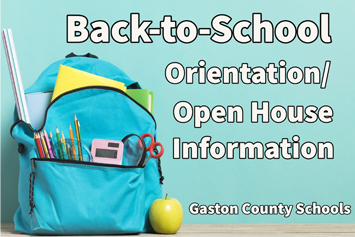  Back-to-School Orientation and Open House