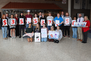  Gaston County Schools raised more than $35,000 through its “Nickels for Neighbors” campaign.