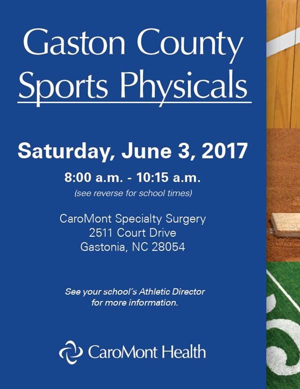 GCS SPORTS PHYSICALS