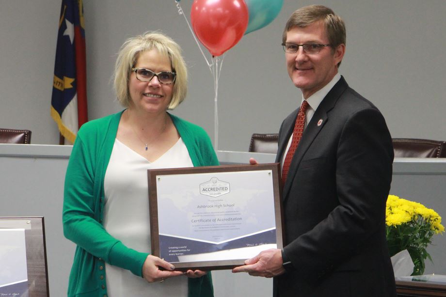 Ashbrook earns accreditation as a quality school Ashbrook earns accreditation as a quality school
