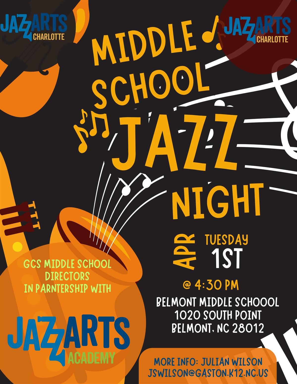 Middle School Jazz Night