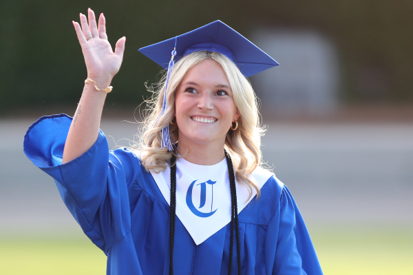 A photo of a Cherryville High School graduate. A photo of a Cherryville High School graduate.