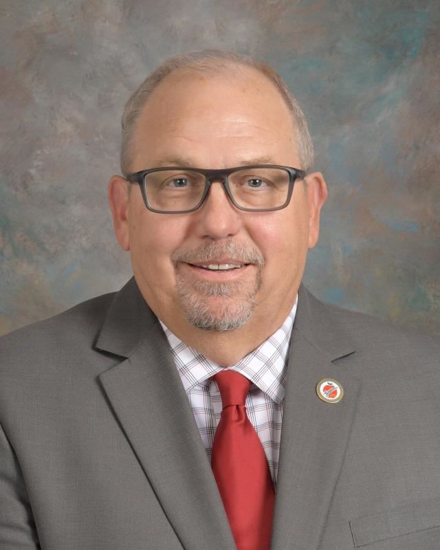 A photo of Board of Education member Jeff Ramsey.