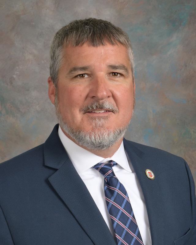 A photo of Board of Education member Brent Moore.
