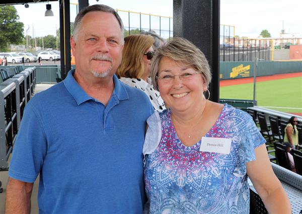 PHOTOS: Our retirees at the ballpark