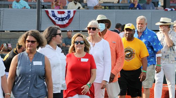 PHOTOS: Our retirees at the ballpark