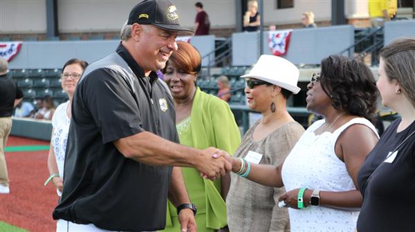 PHOTOS: Our retirees at the ballpark