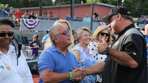 PHOTOS: Our retirees at the ballpark