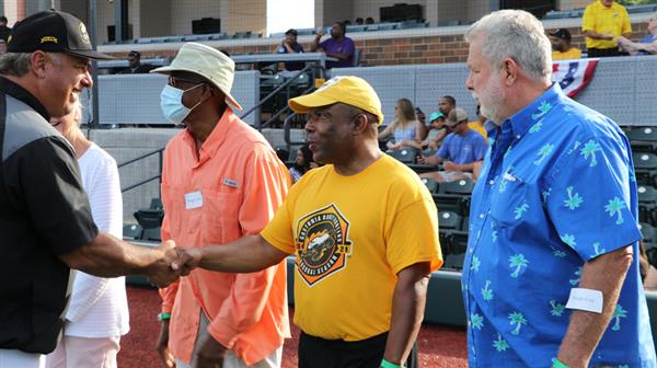 PHOTOS: Our retirees at the ball park