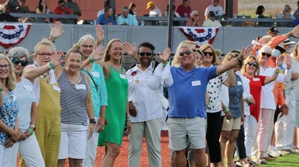 PHOTOS: Our retirees at the ball park