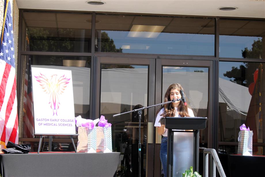 Gaston Early College of Medical Sciences Ribbon Cutting