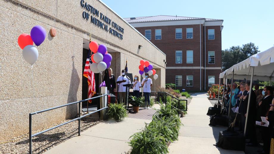 Gaston Early College of Medical Sciences Ribbon Cutting