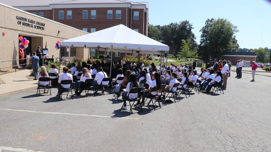 Gaston Early College of Medical Sciences Ribbon Cutting