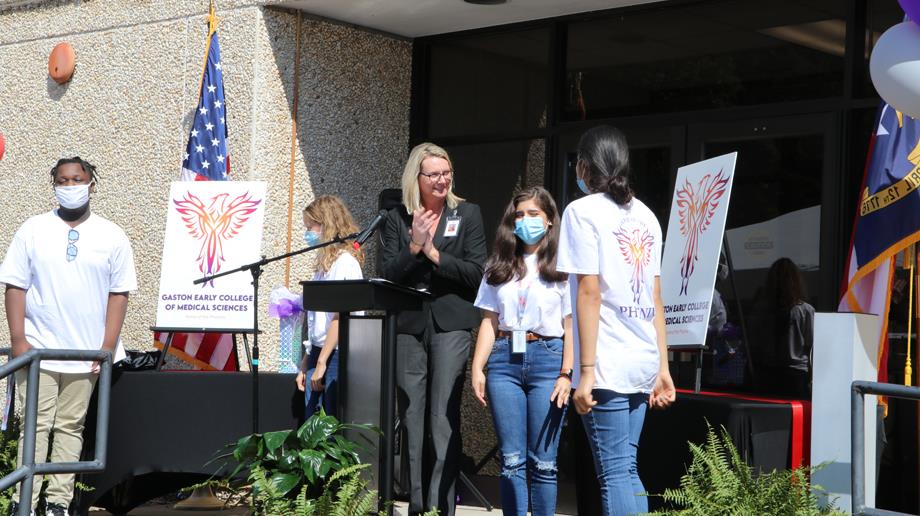 Gaston Early College of Medical Sciences Ribbon Cutting