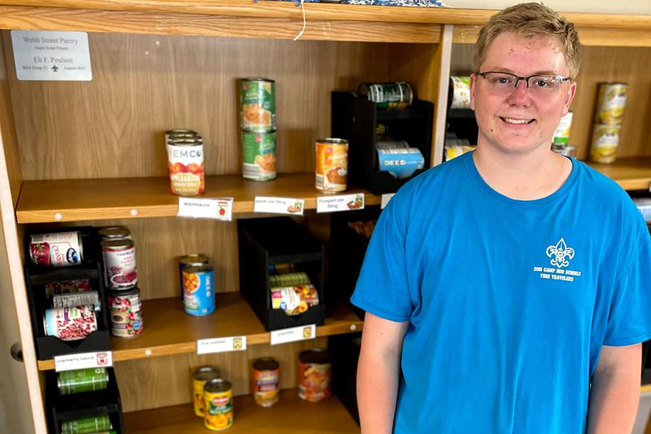 Webb Street School food pantry