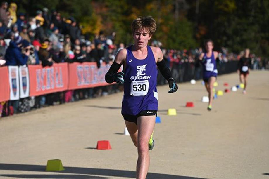 Stuart W. Cramer High School senior Zachary Willer won the 3A individual state championship in cross country. 