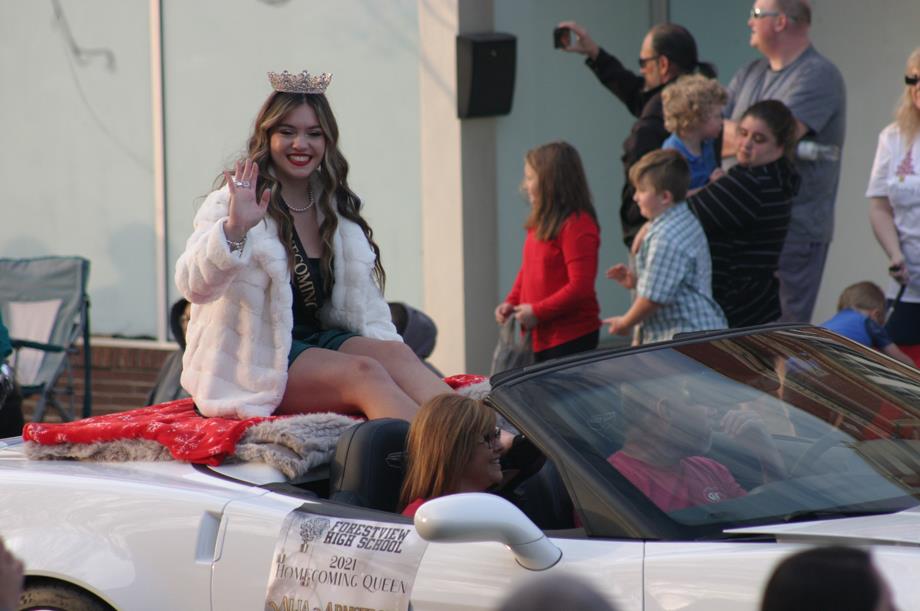 Forestview High School Homecoming Queen, Gastonia Parade