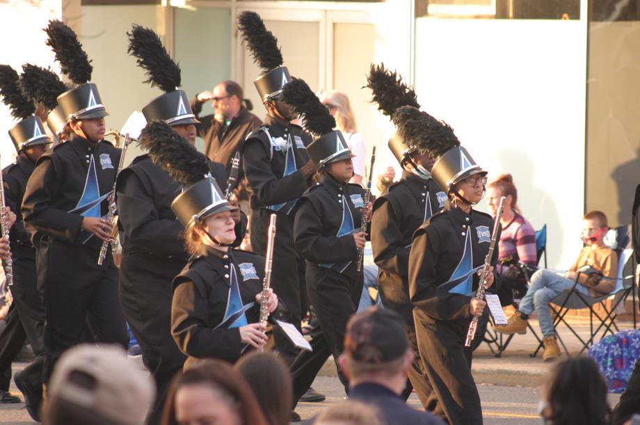 Hunter Huss High School Marching Band, Gastonia Parade