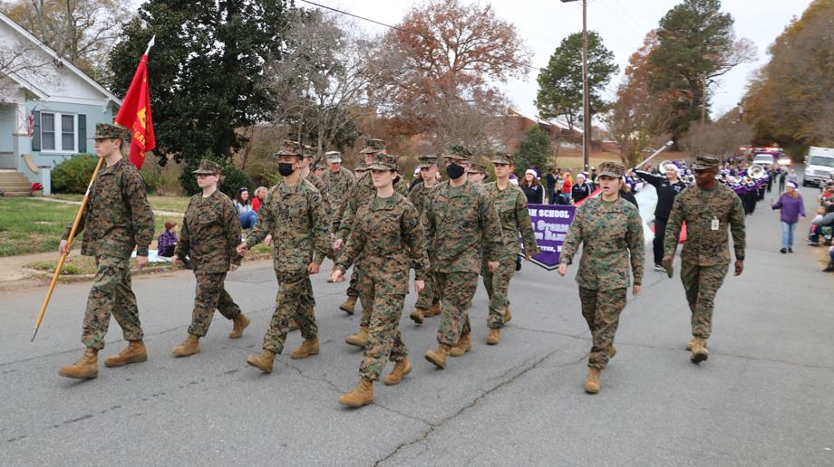 East Gaston High School JROTC, Mount Holly Parade