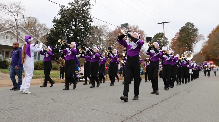 Stuart W. Cramer High School Marching Band, Mount Holly Parade