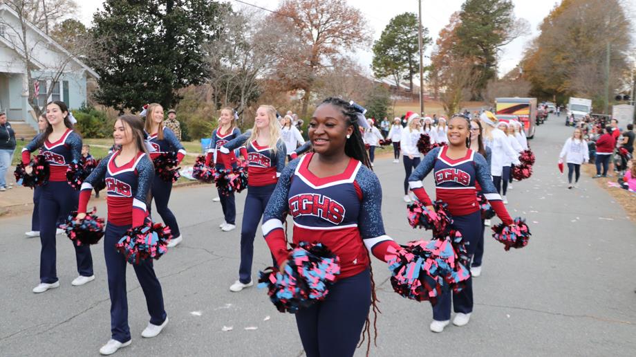 East Gaston High School Cheerleaders, Mount Holly Parade