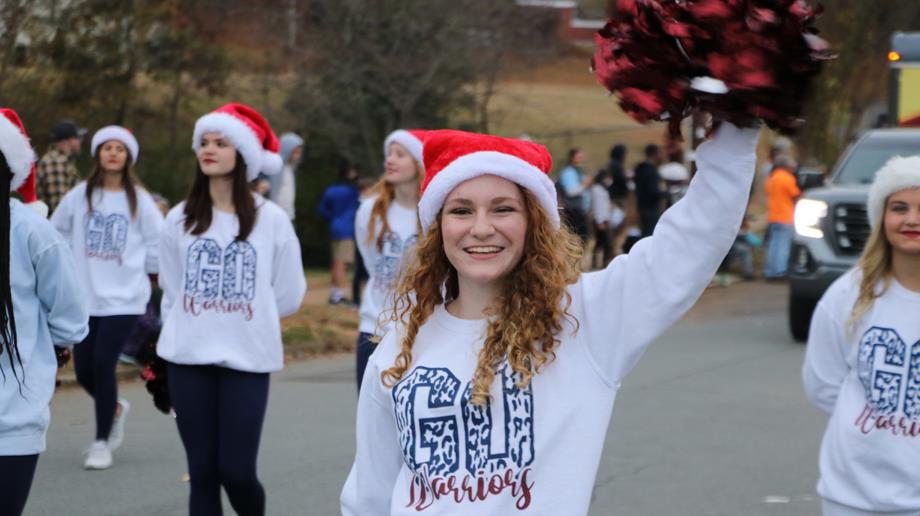 East Gaston High School Cheerleaders, Mount Holly Parade