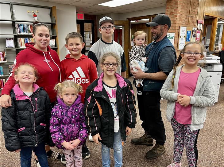 W.B. Beam Intermediate and the Cherryville branch of the Gaston County Public Library collaborated to host a Cocoa and Coloring Night program on December 6. 