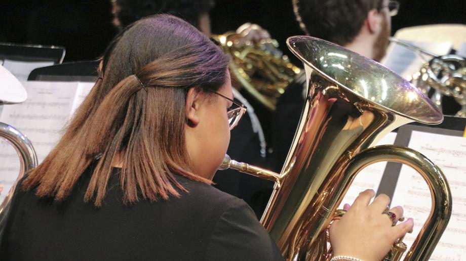 All-county band clinic featured Gaston's best student musicians