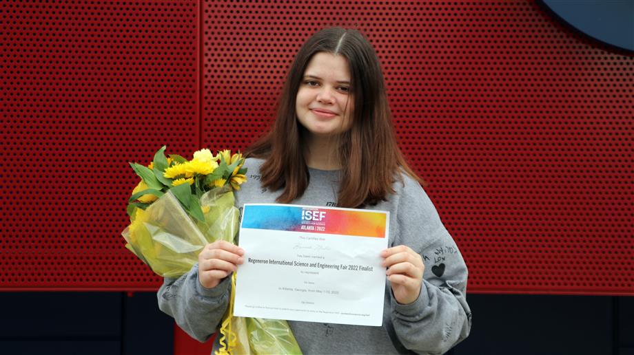 Hannah Mullis, of East Gaston High School, will represent Gaston County Schools at the International Science and Engineering Fair (ISEF) in Atlanta May 7-13.