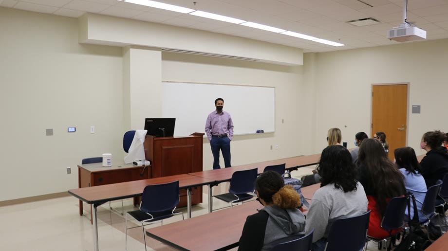 Gaston Early College of Medical Sciences receive donation from Dr. Steven Panuganti