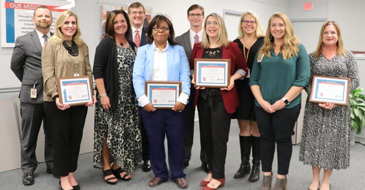 Grants presented to four CTE teachers