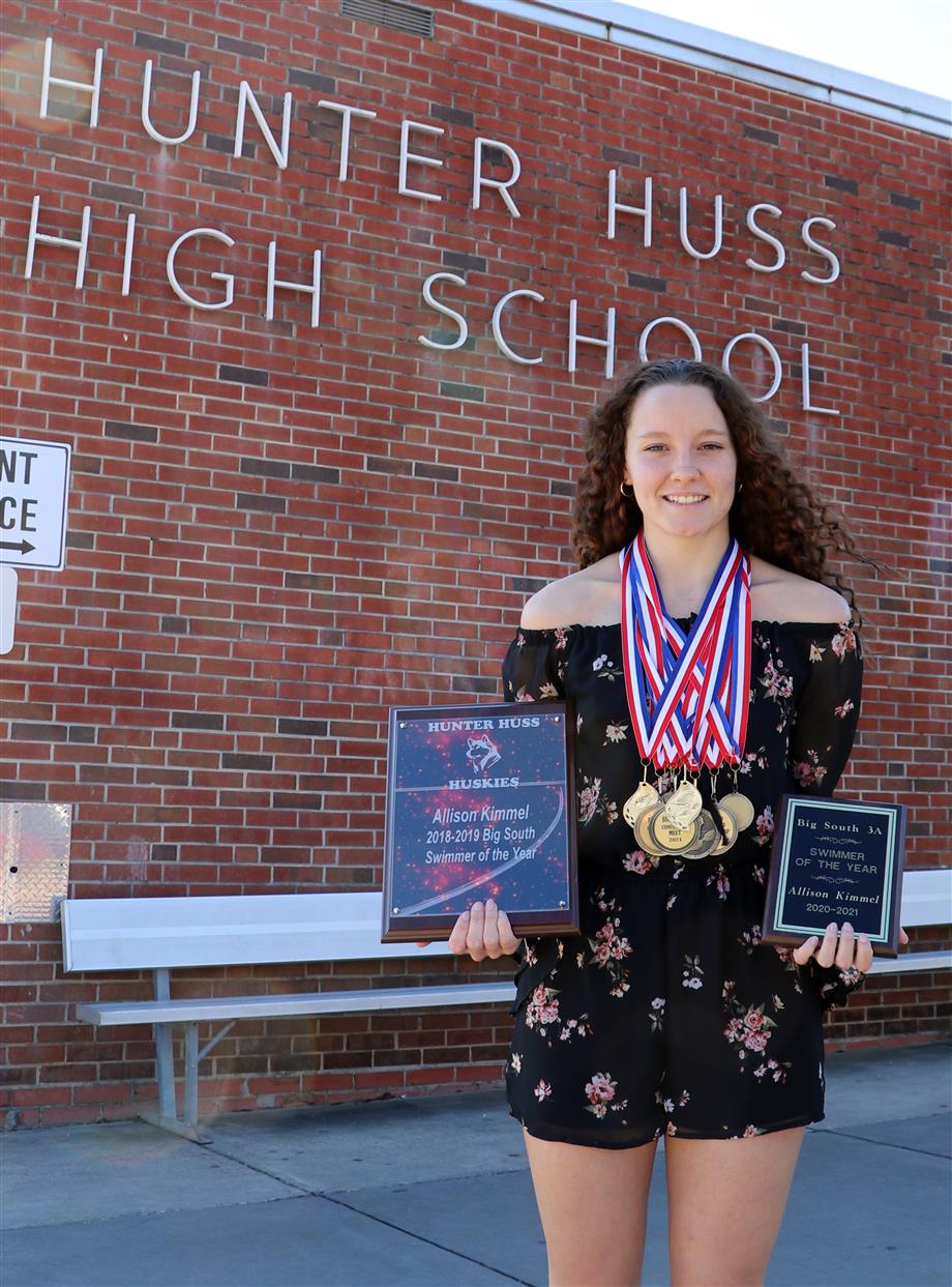 Swimming is a tradition for Hunter Huss family