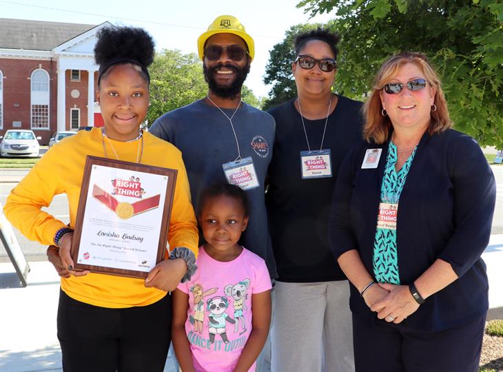Lanisha Lindsay, Grier Middle