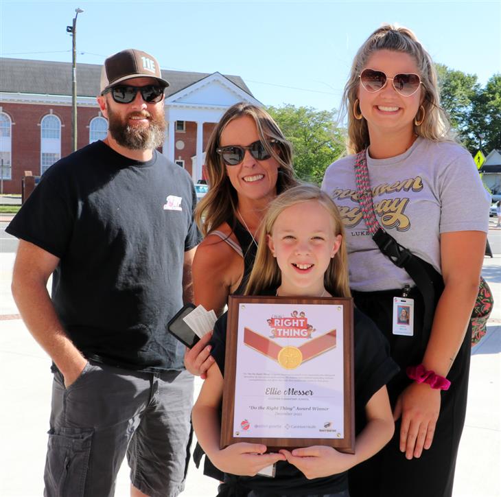 Ellie Messer, Costner Elementary