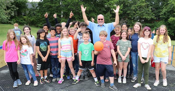 School uses donation to build gaga ball pit