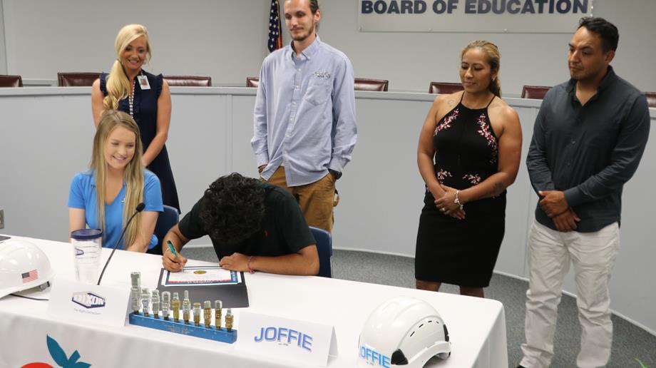 Students participate in Career Signing Day