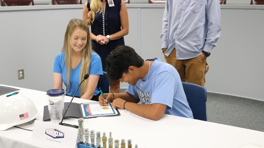 Students participate in Career Signing Day