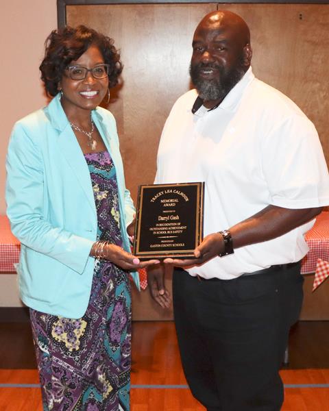 Bus drivers receive Tracey Lea Calhoun Award for their outstanding efforts