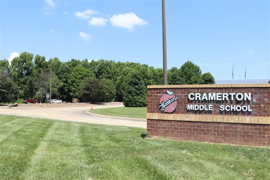 Cramerton Middle School Paving