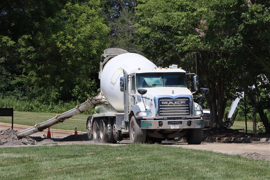 Cramerton Middle School Paving